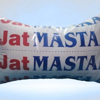 Pair of JAT MASTAAR Pillows Vacuumed Hollow Siliconized Virgin Ball Fiber