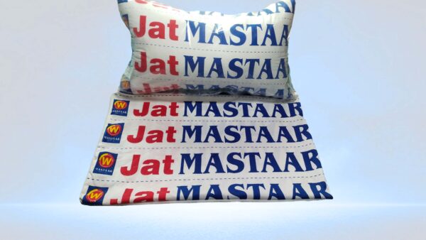Pair of JAT MASTAAR Pillows Vacuumed Hollow Siliconized Virgin Ball Fiber - Image 3