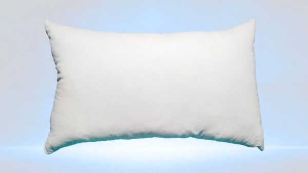 Pair of Vacuumed Hollow Siliconized Virgin Ball Fiber Pillows - Image 4