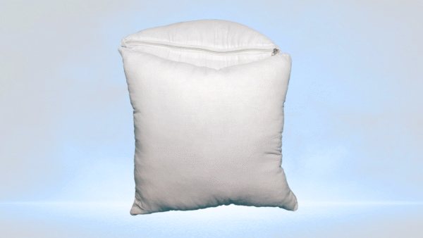 Pair of Vacuumed Hollow Siliconized Cushion Filled with Virgin Ball Fiber - Image 3